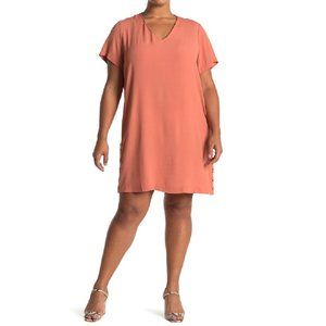 Madewell Side Button Easy Midi Dress